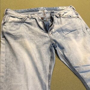 Buckle Light Blue Bootcut Jeans